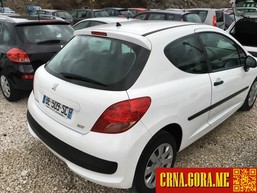 Prodajem auto: Peugeot - 207 12.2010.g 2010 godište, Cetinje - Vozila - Crna Gora