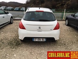 Prodajem auto: Peugeot - 308  2012 godište, Cetinje - Vozila - Crna Gora