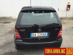 Prodajem auto: Mercedes Benz - A 170 cdi automatik 2004 godište, Podgorica - Vozila - Crna Gora